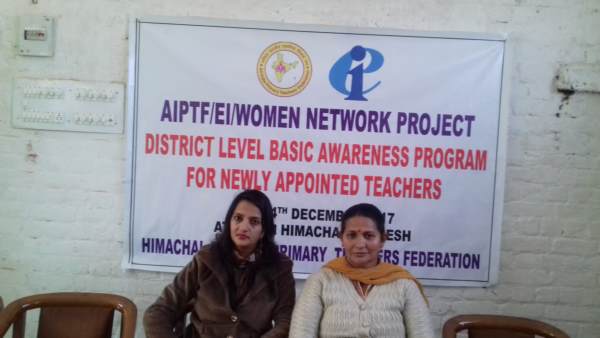 AIPTF & EI Women Network Project Seminar at Himachal Pradesh